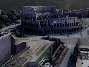 The Colosseum Rome Italy 3D Model