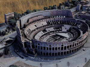 The Colosseum Rome Italy 3D Model