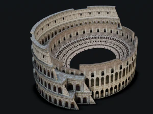 콜로세움 - 로마 3D 모델