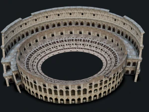 The Colosseum - Rome 3D Model