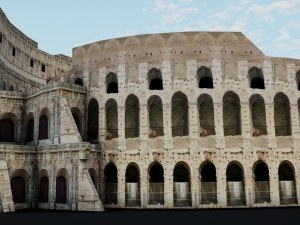 The Colosseum - Rome 3Dモデル