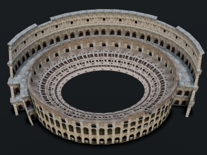 The Colosseum - Rome 3Dモデル