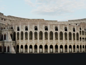 The Colosseum - Rome 3D Model