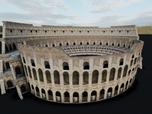 The Colosseum - Rome 3Dモデル