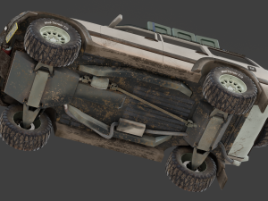 Land Explorer XYZ Car 3D Model