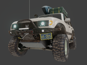 Land Explorer XYZ Car 3D Model