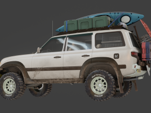 Land Explorer XYZ Car 3D Model