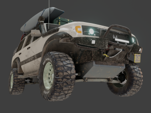 Land Explorer XYZ Car 3D Model