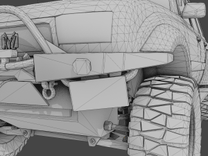 Land Explorer XYZ Car 3D Model