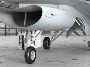 F-16 Falcon Jet 3D Model
