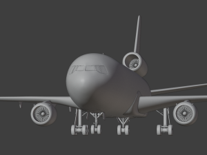 Fedex 833 - Animated and Rigged 3D 모델