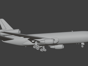 Fedex 833 - Animated and Rigged 3D 모델
