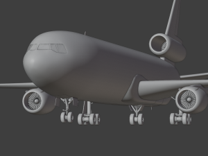 Fedex 833 - Animated and Rigged 3D 모델