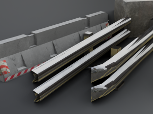 Highway Set Pack 3D मॉडल