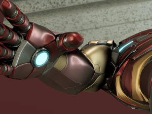 Iron Man Mark 85 Rigged 3D Model