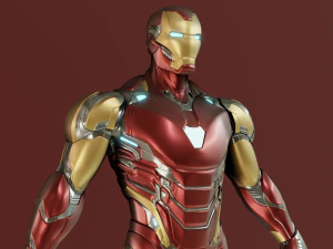 Iron Man Mark 85 Rigged 3D Model