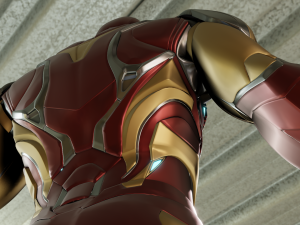 Iron Man Mark 85 Rigged 3D Model