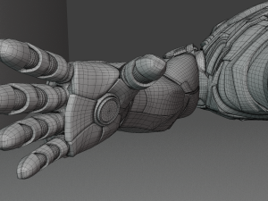 Iron Man Mark 85 Rigged 3D Model