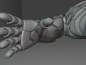 Iron Man Mark 85 Rigged 3D Model