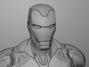 Iron Man Mark 85 Rigged 3D Model