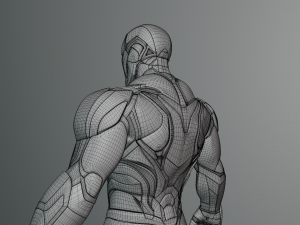 Iron Man Mark 85 Rigged 3D Model