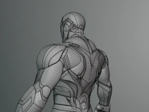 Iron Man Mark 85 Rigged 3D Model