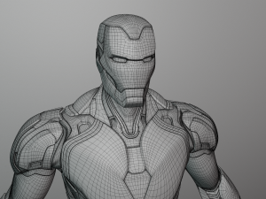 Iron Man Mark 85 Rigged 3D Model
