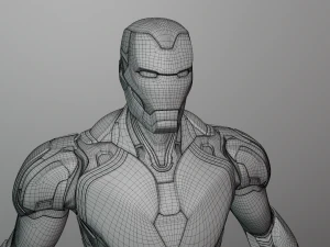 Iron Man Mark 85 Rigged 3D Model