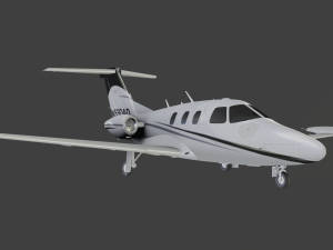 Plane N550 Modelo 3D