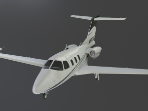 Plane N550 Modelo 3D