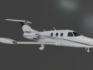 Plane N550 Modelo 3D