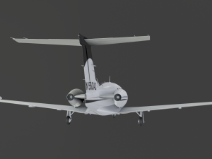 Plane N550 Modelo 3D