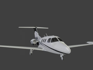 Plane N550 Modelo 3D