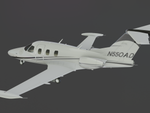 Plane N550 Modelo 3D