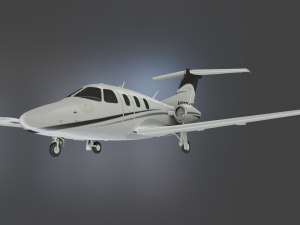 Plane N550 Modelo 3D