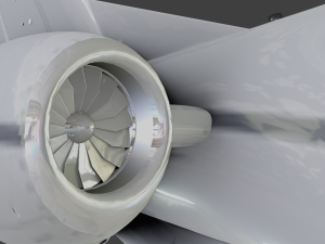 Plane N550 Modelo 3D