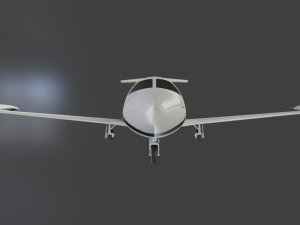 Plane N550 Modelo 3D