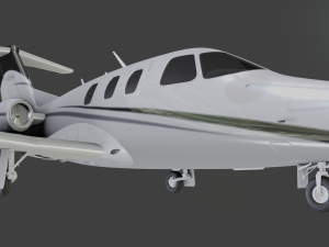 Plane N550 Modelo 3D