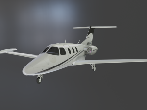 Plane N550 Modelo 3D