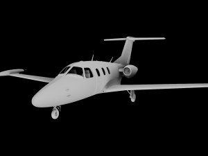 Plane N550 Modelo 3D