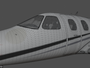 Plane N550 Modelo 3D