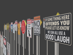 Sign Pack 3D 모델