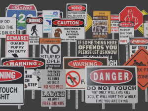 Sign Pack 3D 모델