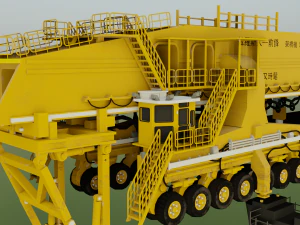 SLJ-900 Bridge Constructor 3D Model