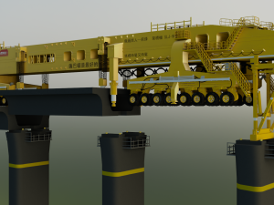 SLJ-900 Bridge Constructor Modèle 3D