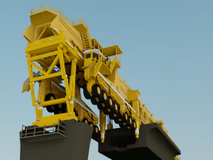 SLJ-900 Bridge Constructor 3D Model