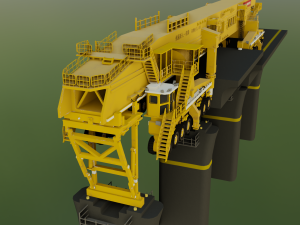 SLJ-900 Bridge Constructor Modèle 3D