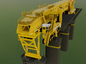 SLJ-900 Bridge Constructor 3D Model