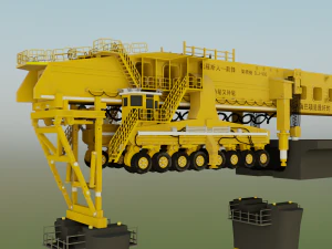 SLJ-900 Bridge Constructor 3D Model