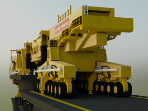 SLJ-900 Bridge Constructor 3D Model